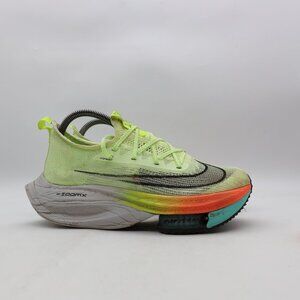 Nike Air Zoom Alphafly Next Women's Size 8 Green White Running Shoes Sneakers